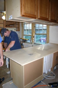 Building a new countertop