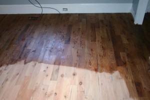 Staining Floor