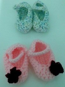 Two Baby Booties