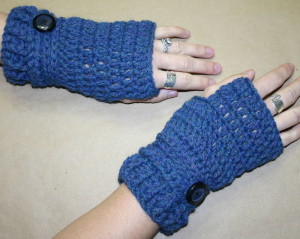 Up and Down Fingerless Gloves