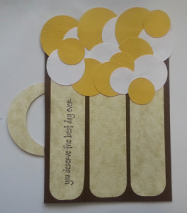 Beer Mug Card