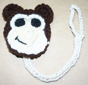 Pacifier Leash-Monkey