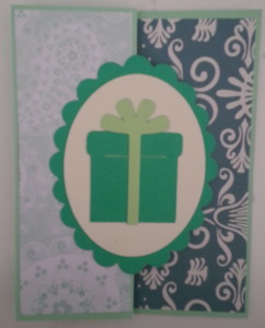 Birthday Unique Fold Card Outside